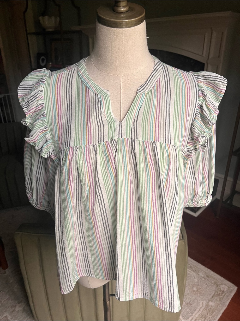 DRA Striped Blouse